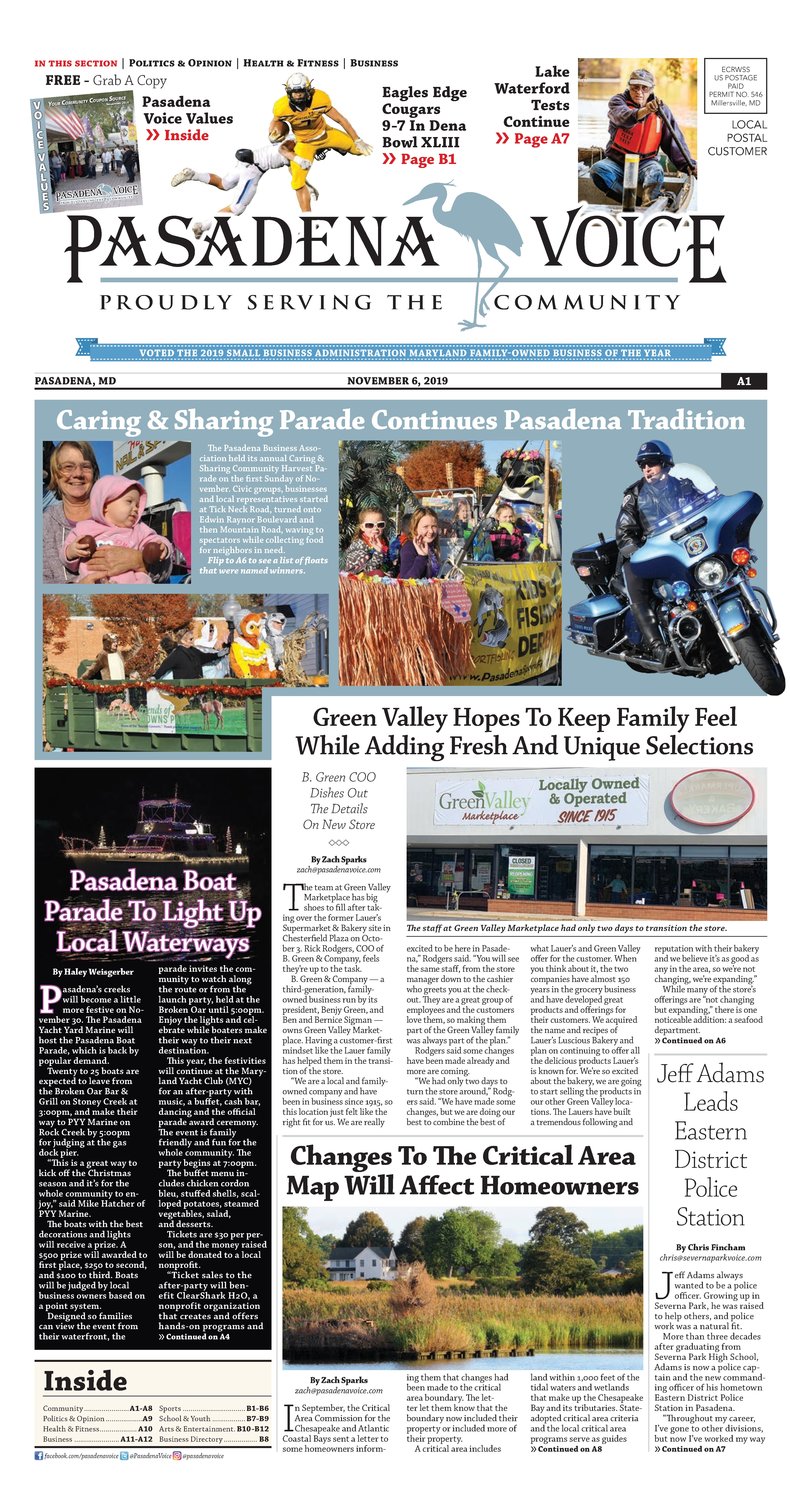 Pasadena Voice - November 7, 2019 | Pasadena